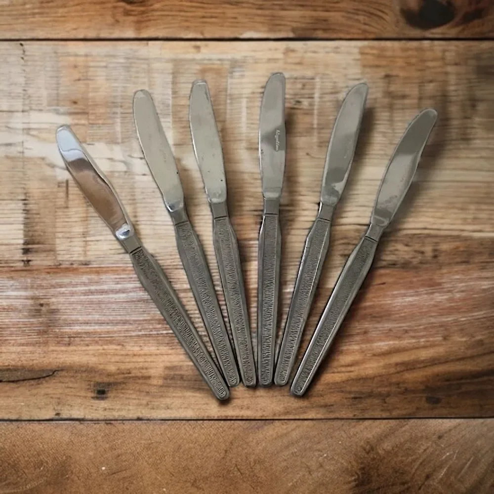 6 Royalton Antigua Knife Set Knives Stainless Steel Japan Mid‎ Century Modern